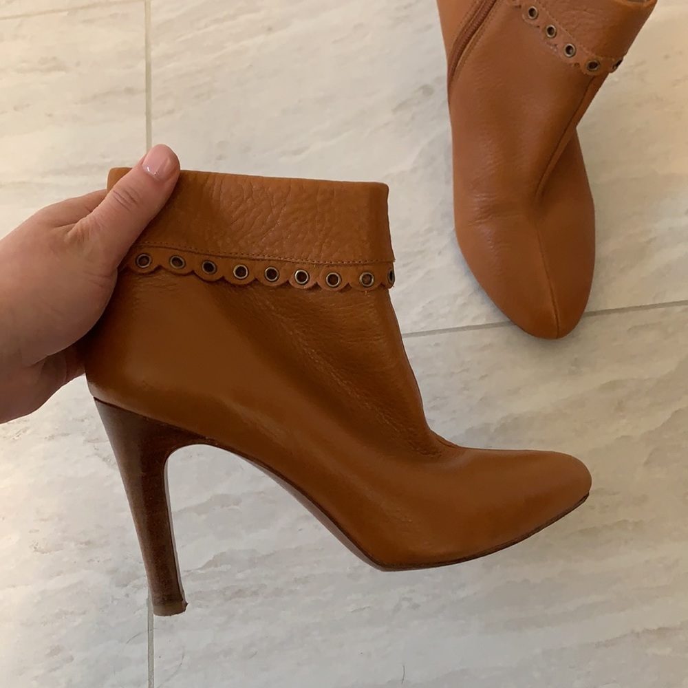 Michael Kors Leather Booties